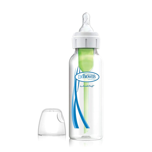 Dr. Brown's Options Standard Neck Feeding Bottle (250 Ml, Pack of 1, White)