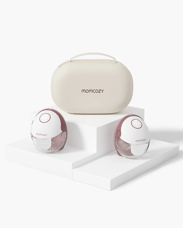Momcozy - Mobile Style™ Hands-free Double Breast Pump M6 - Red