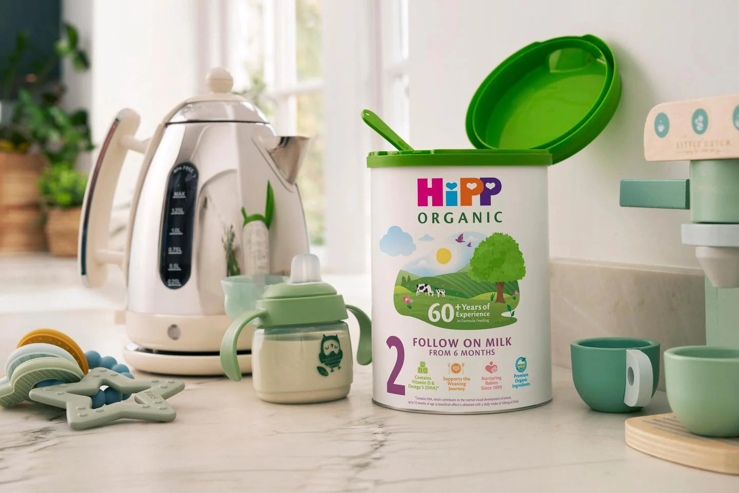 Hipp Organic Follow on milk Stage 2, From 6-12 months, 800g