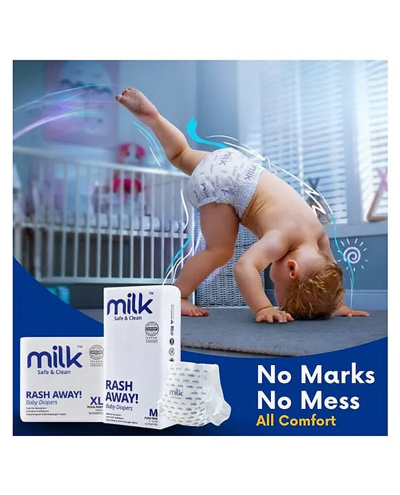 MILK Baby Diaper Flexi Tape Size 1 (NB) (22 pcs) (<5 kg)
