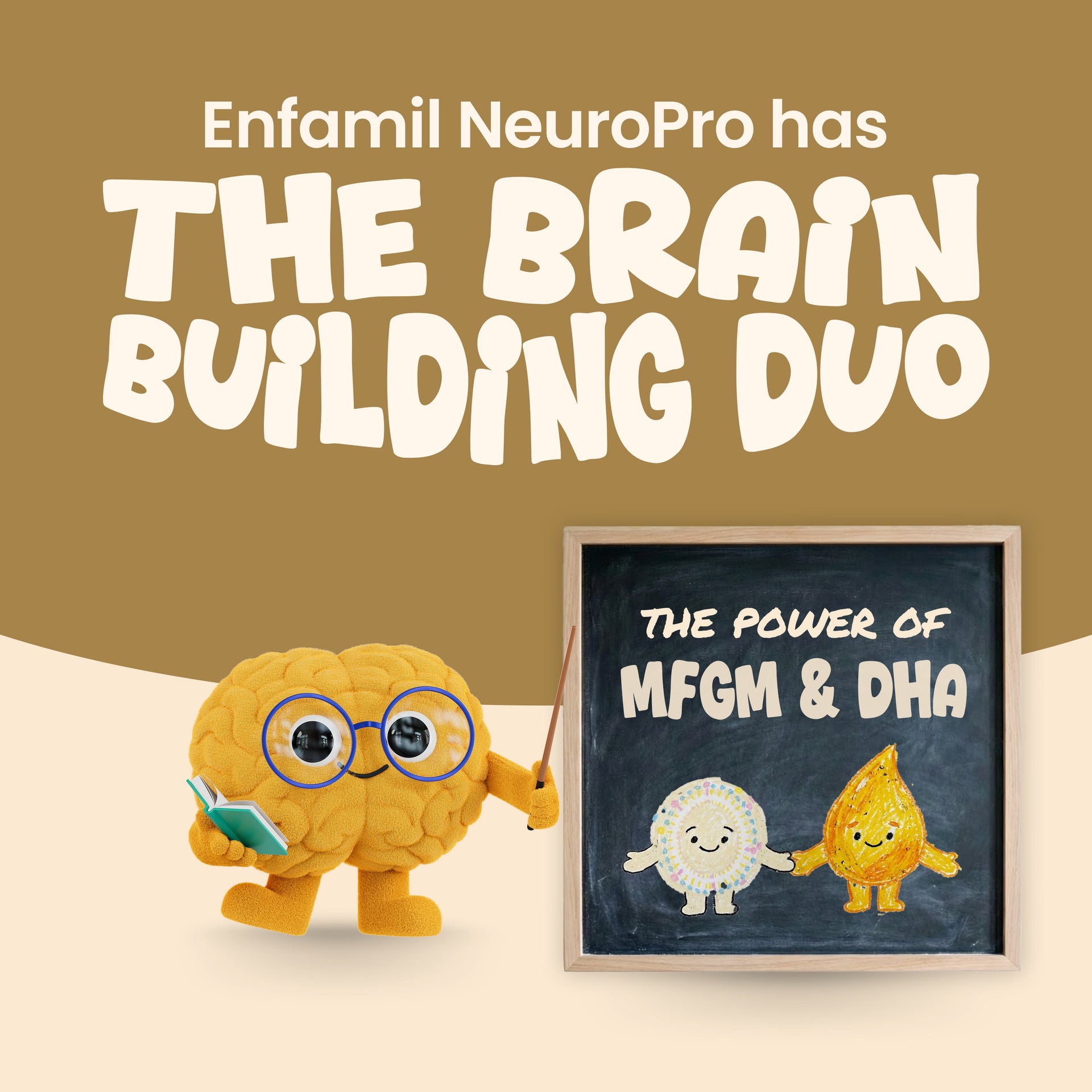 Enfamil NeuroPro Baby Formula, Brain Building Duo DHA & MFGM, Infant Formula Powder, 36.6 oz XL Value Can