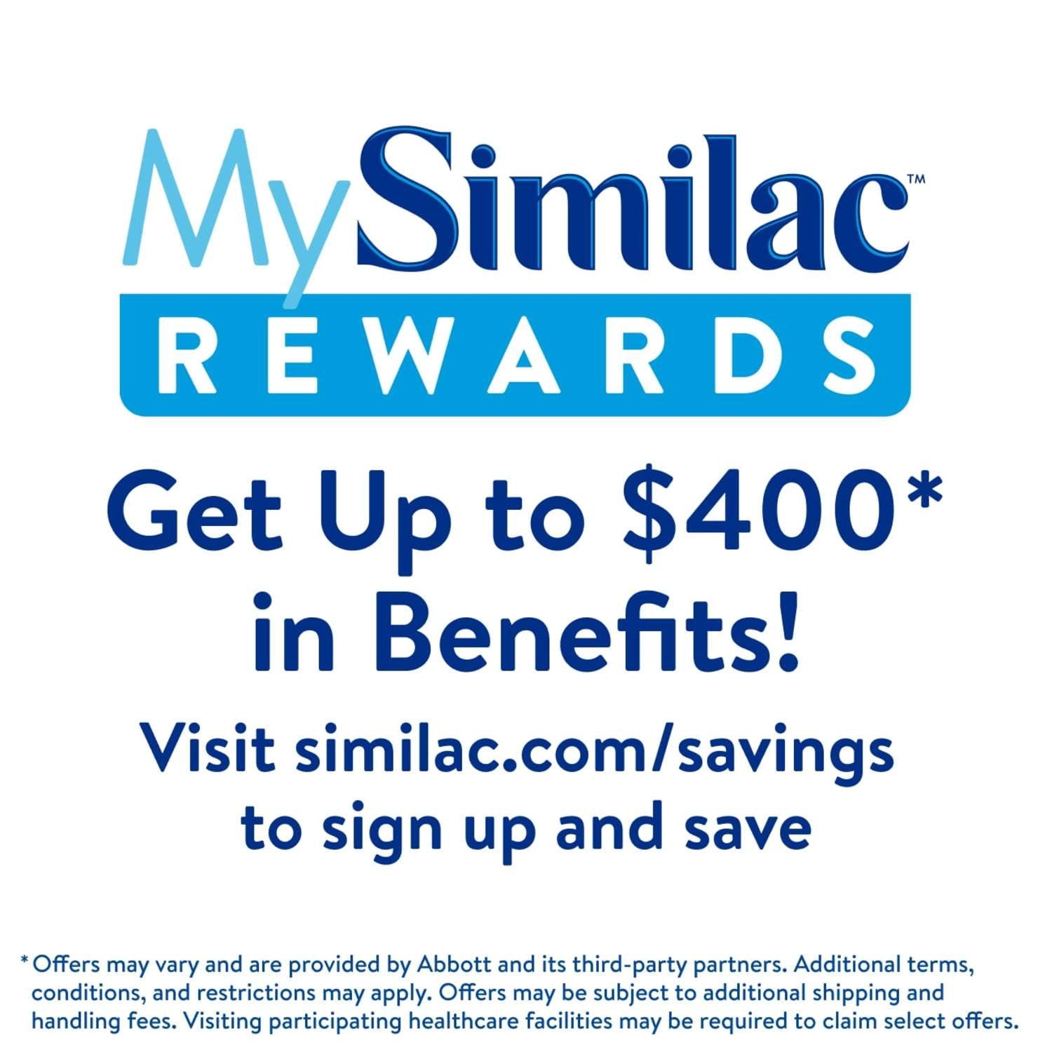 Similac 360 Total Care Baby Formula Powder, 34-oz Tub