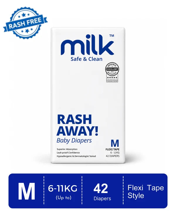 MILK Baby Diaper Flexi Tape Style