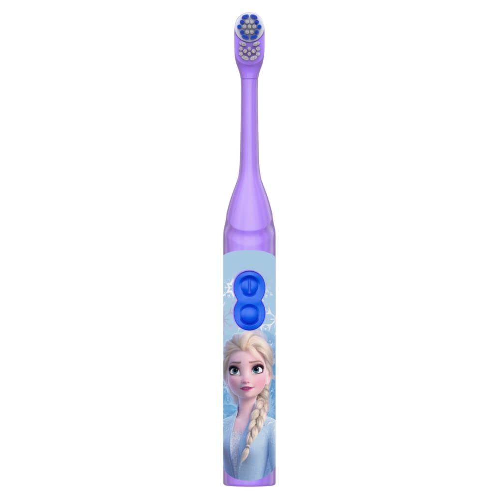 Oral B Pro-Health Jr. Battery Powered Kid's automatic Toothbrush featuring Disney's Frozen, Soft, 1 ct
