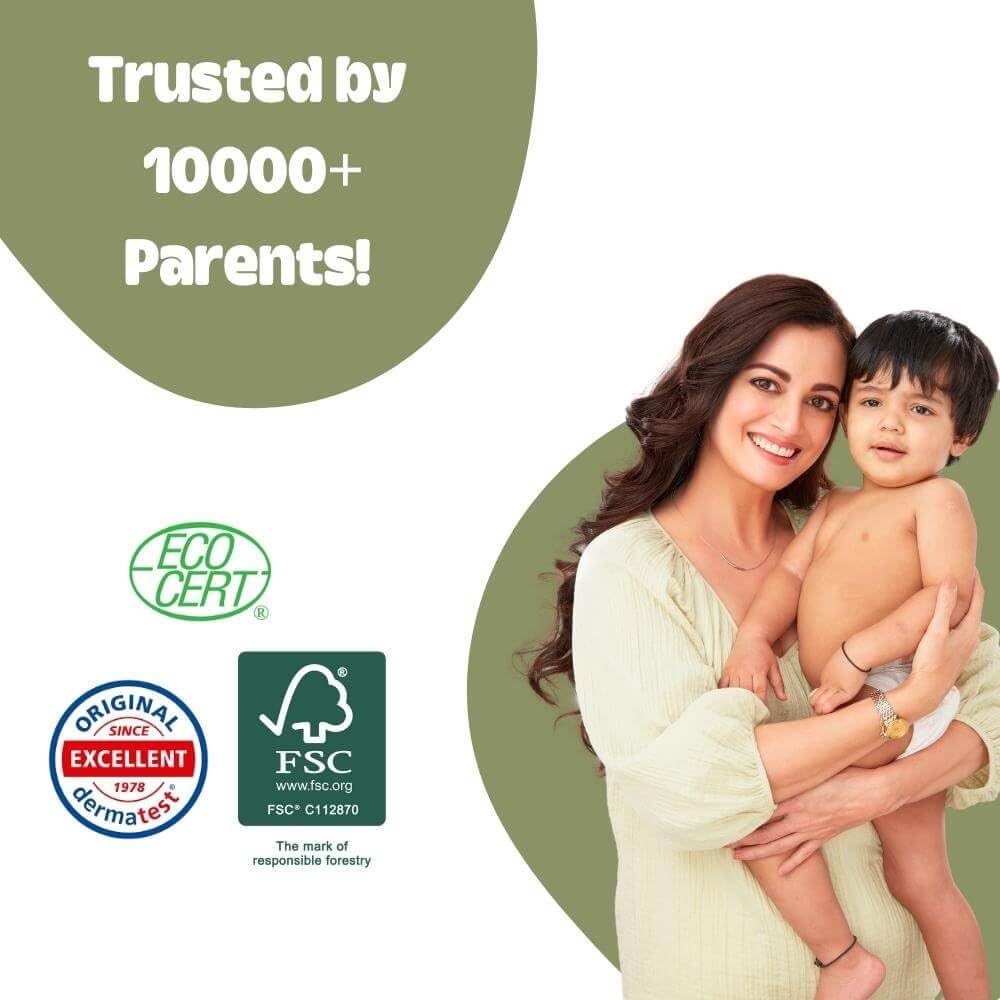 .allter Organic Bamboo Pant Style Baby Diapers L Size (13-17 Kg)|24 Count (Pack Of 1)|Rash Free, Super Absorbent, 3X Softer, with Wetness Indicator | Explorer