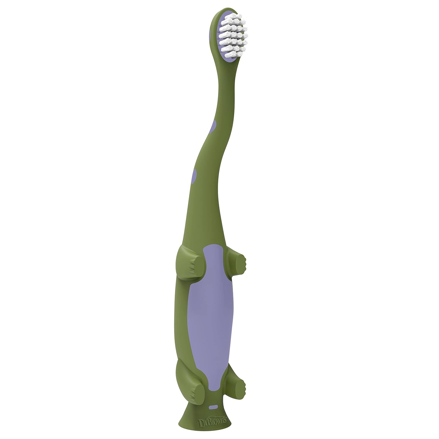 Dr. Brown's Toddler Toothbrush, Dinosaur Green Manual