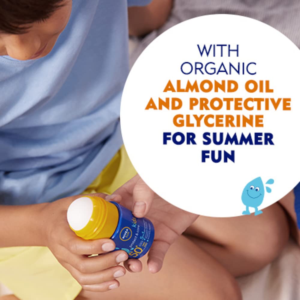 NIVEA Sun, Kids Roll On For Normal Skin, Spf 50, 50Ml, Pack Of 1