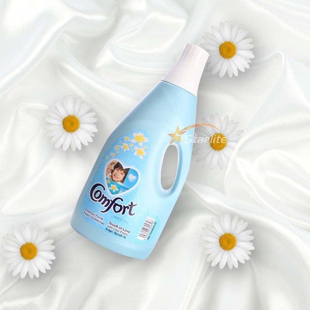 Comfort Imported Fabric Conditioner |Liquid| Touch Of Love With Lilac Fresh | 7 Benefits in 1 | 2L(68235039)
