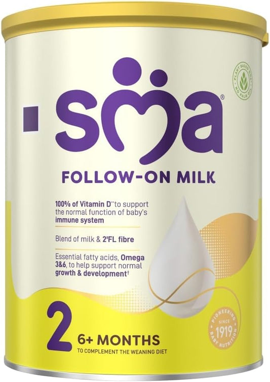SMA Follow-on Baby Milk Powder Formula , 6-12 Months , 800 g (Pack of 1)