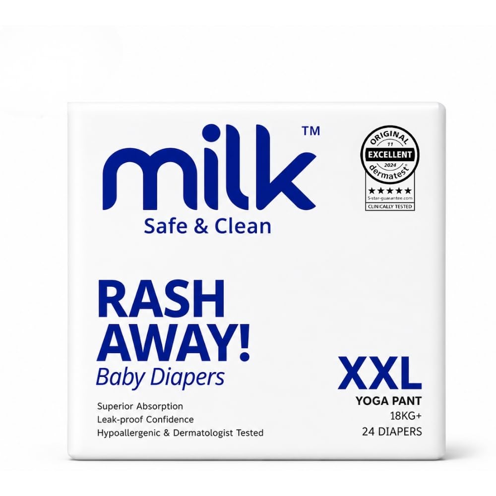 Milk Safe & Clean Rash Away Baby Diaper Pants