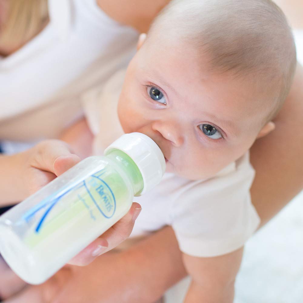 Dr. Brown's Narrow Neck Options Baby Bottle (250 Ml, Pack of 2, White)