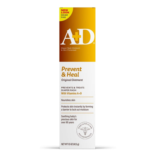 A & D Diaper Rash Ointment & Skin Protectant, Original 1.5 oz by A & D