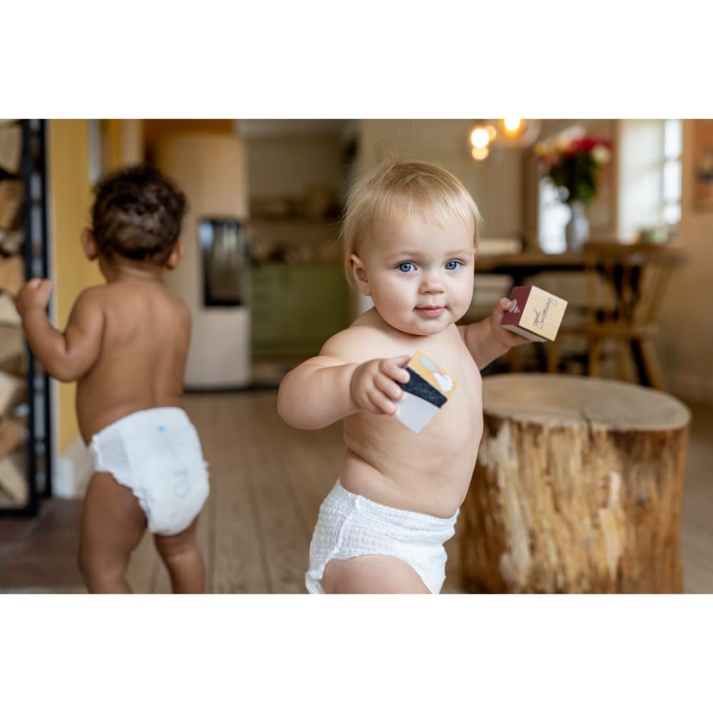 Bambo Nature Premium Baby Pants Diapers for Kids Large Size (7-12 Kgs),40 Count