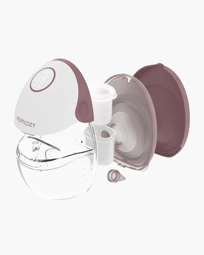 Momcozy - Mobile Style™ Hands-free Double Breast Pump M6 - Red