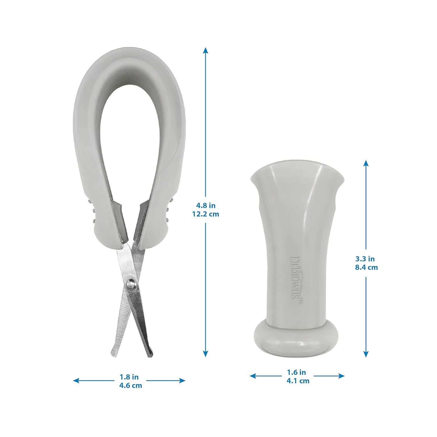 Dr. Brown’s Safe Squeeze Nail Scissors