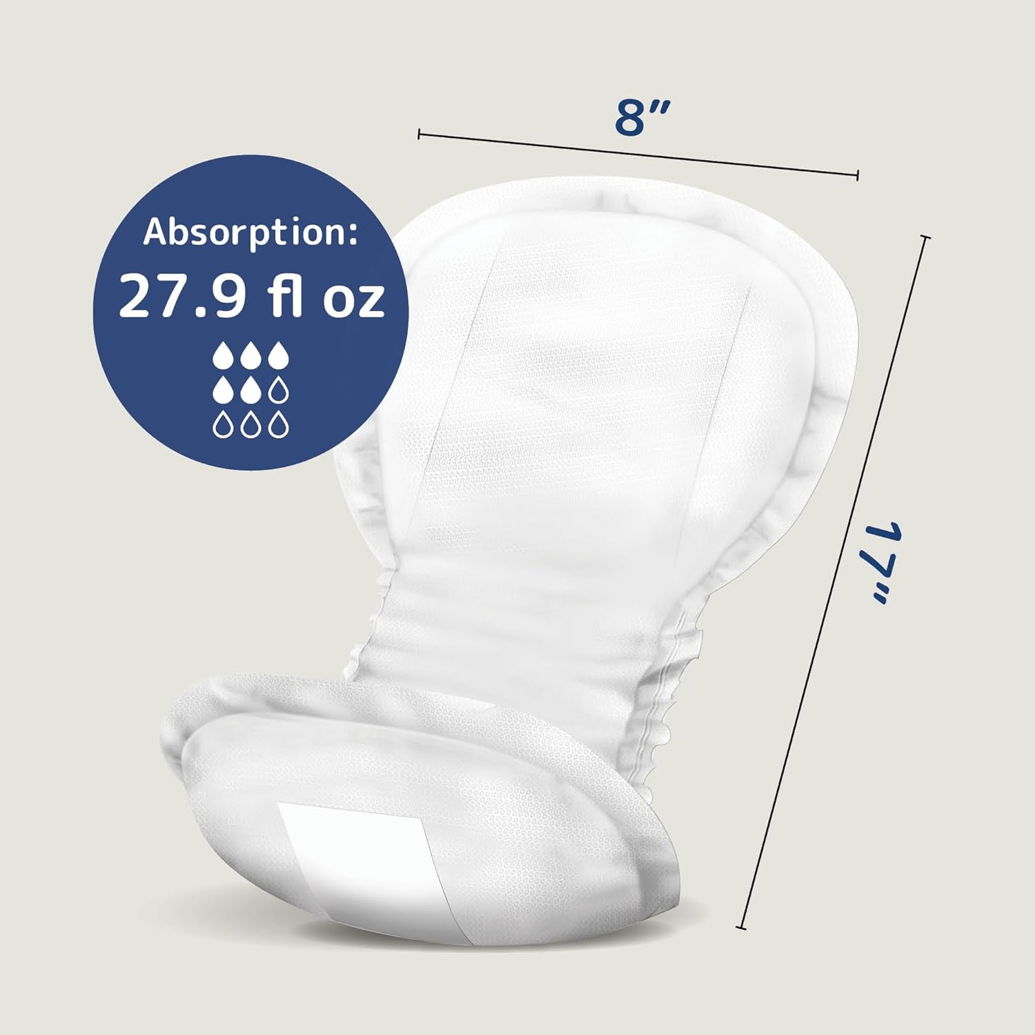 Abena Premium Maternity Pads for Women Super Absorption, Soft Disposable Pads,15 Count