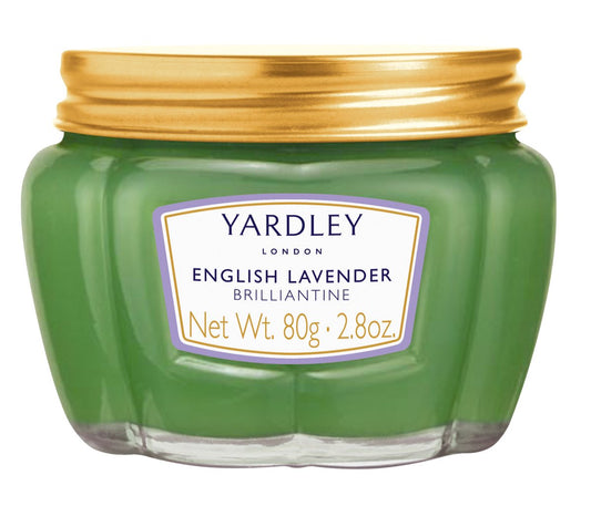 Yardley London English Lavender Brilliantine For Women, 80G, Cream