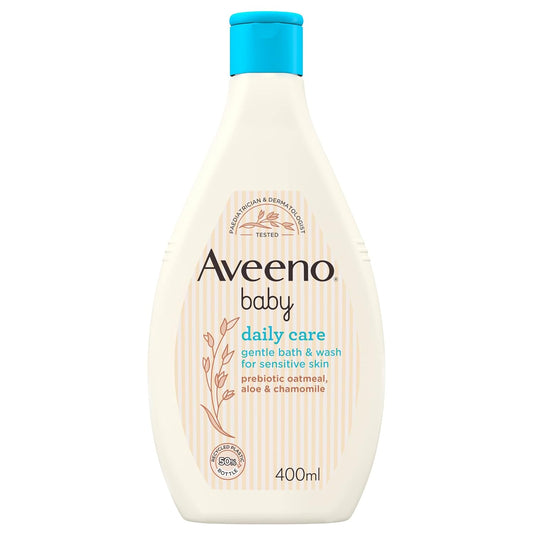 AVEENO Baby Daily Care Gentle Bath & Wash 400 ml (Pack of 1), Packaging May Vary