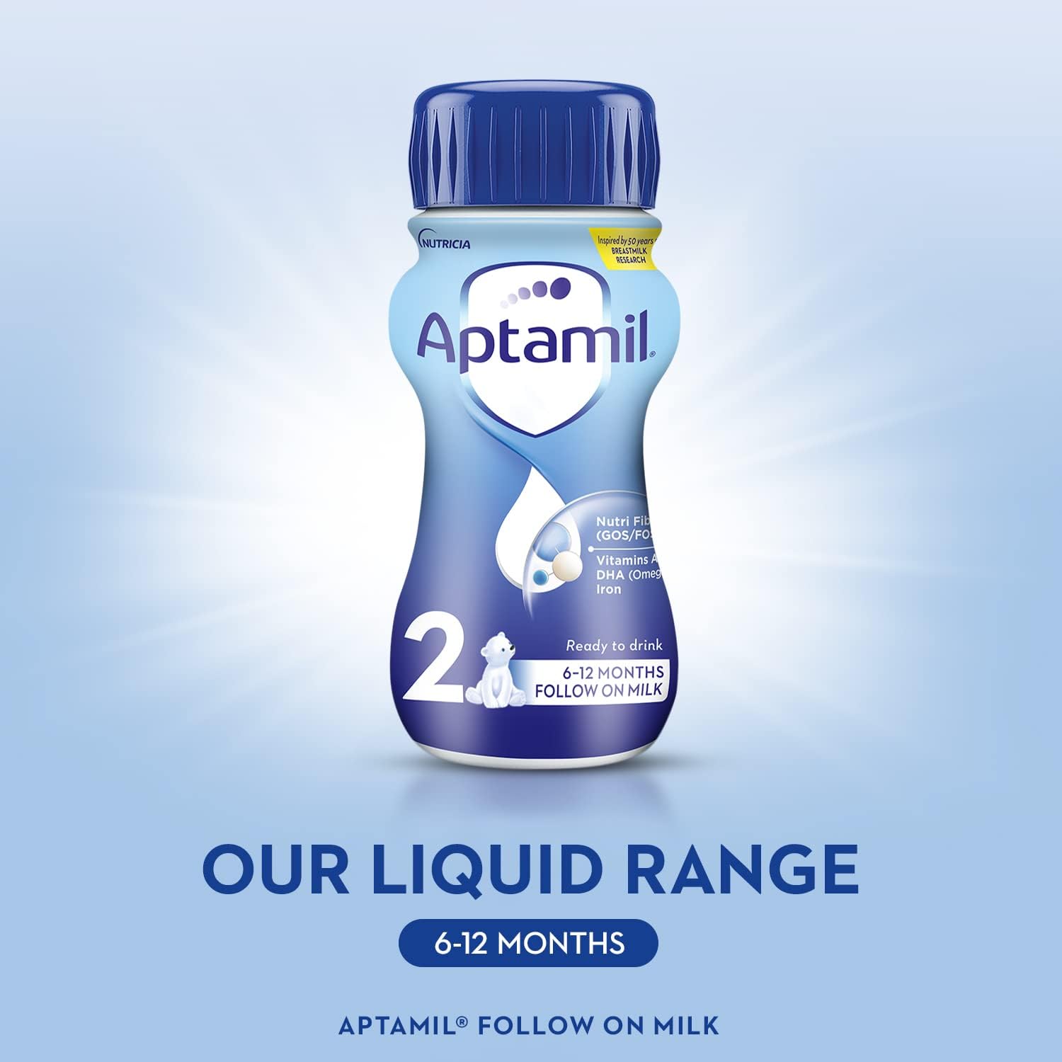 Aptamil 2 Follow On Baby Milk Powder Formula, 6-12 Months, 800 g