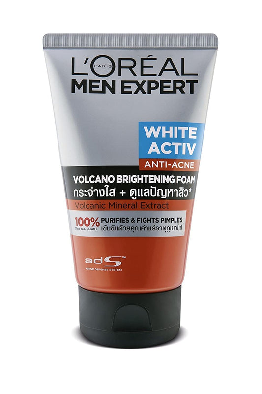 L'Oreal Paris Men Expert Volcano Red Foam Facewash, 100ml