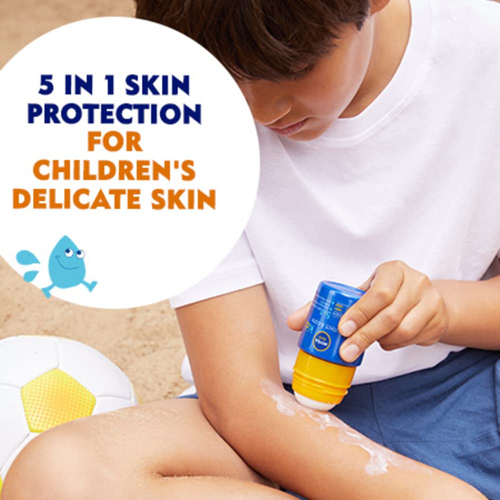 NIVEA Sun, Kids Roll On For Normal Skin, Spf 50, 50Ml, Pack Of 1