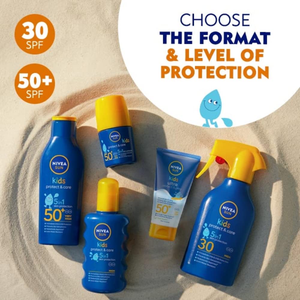 NIVEA Sun, Kids Roll On For Normal Skin, Spf 50, 50Ml, Pack Of 1