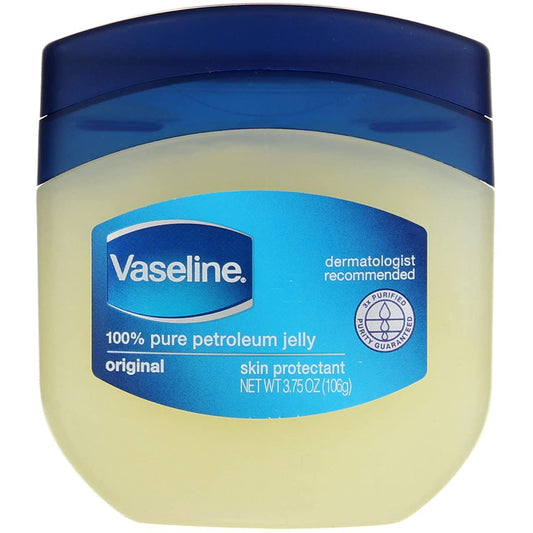Vaseline 100% Pure Petroleum Jelly (Original Blueseal, 100ml)