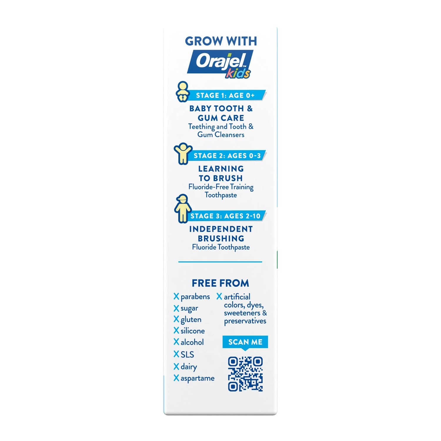 ORAJEL TRAINING TOOTHPASTE 42.5G - SESAME STREET