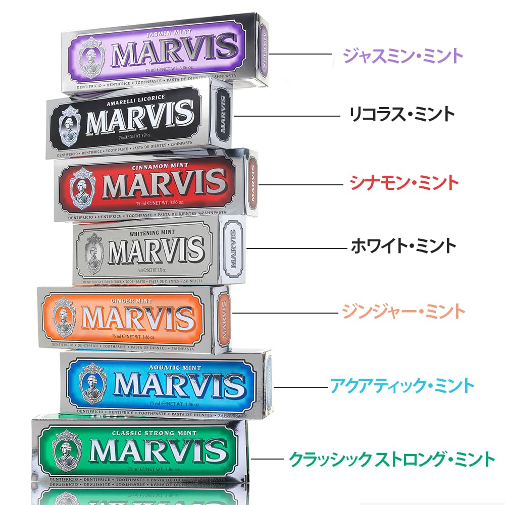 Marvis Whitening Mint Toothpaste, 3.8 ounces