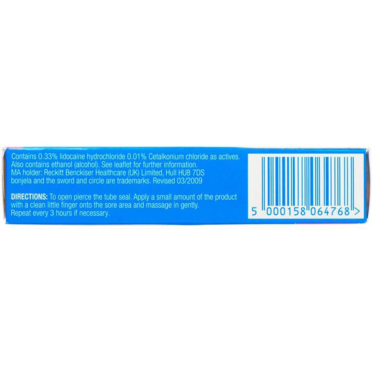 BONJELA TEETHING GEL (2M+) - 15G