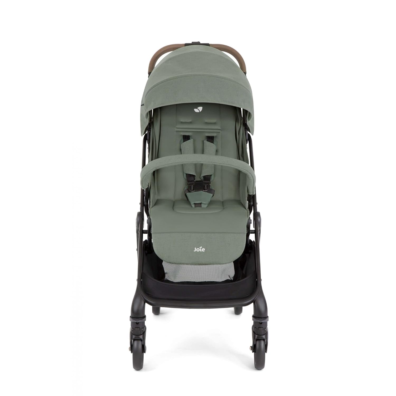 Joie Tourist 3in1 Compact Stroller - Compact Fold Pram with 5-Point Harness Lightweight Stroller for Baby Suitable from Birth to 15 kg, Approx 3 Years