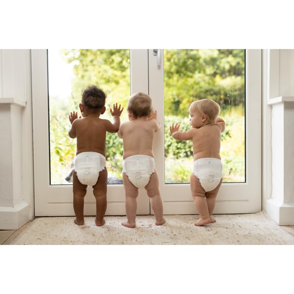 Bambo Nature Premium Baby Pants Diapers for Kids XXL Size (15+ Kgs), Super Absorbent, Breathable, Extra Soft, Dermatologically Tested, Hypoallergenic Infant Nappies With Wetness Indicator, 38 Count