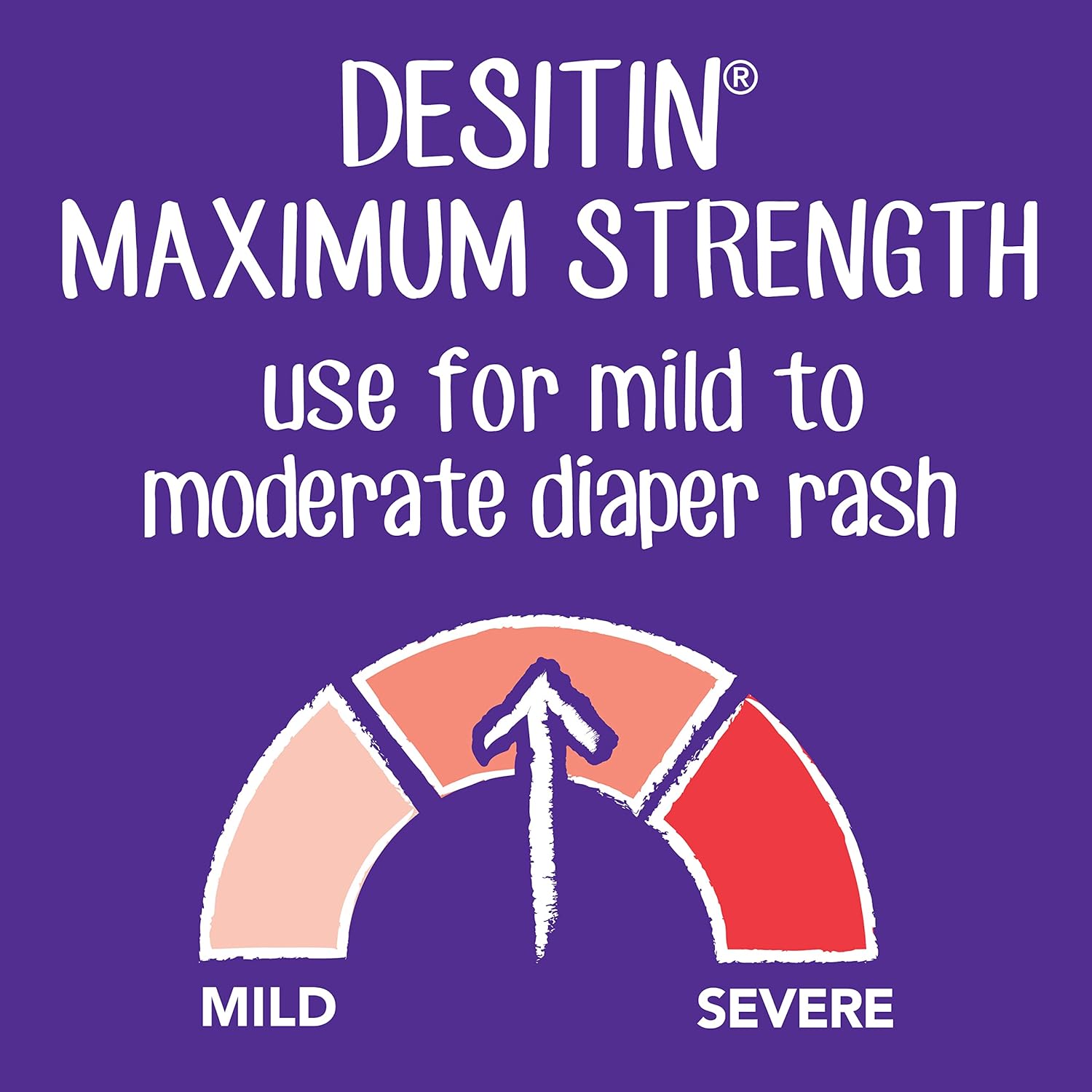 Desitin Baby Diaper Rash Maximum Strength Original Paste, 4 Oz Tube