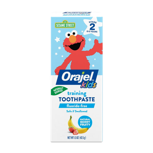 ORAJEL TRAINING TOOTHPASTE 42.5G - SESAME STREET