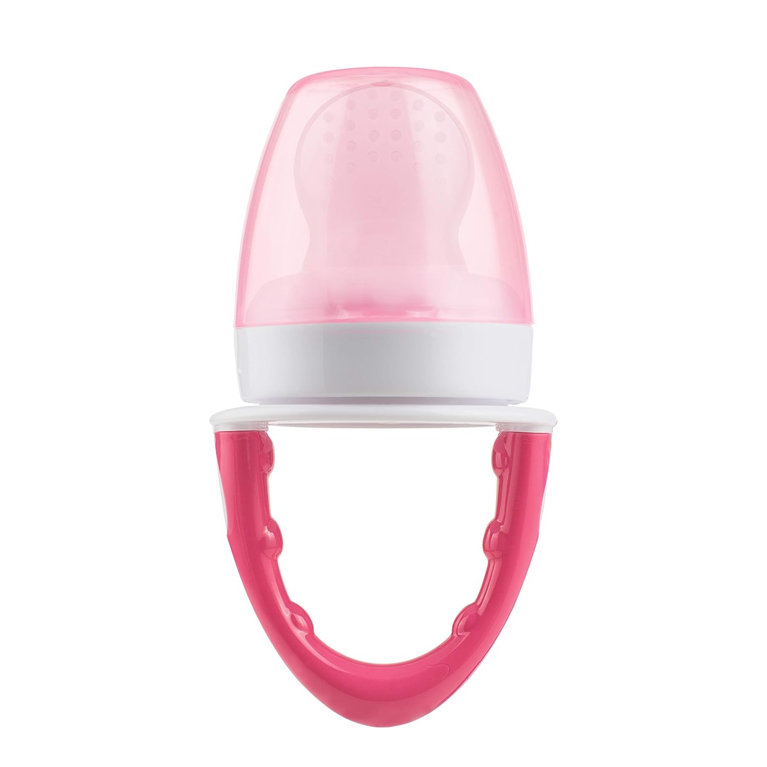 Dr. Brown's Fresh First Silicone Feeder 4 M+ (Pack of 1, Pink)