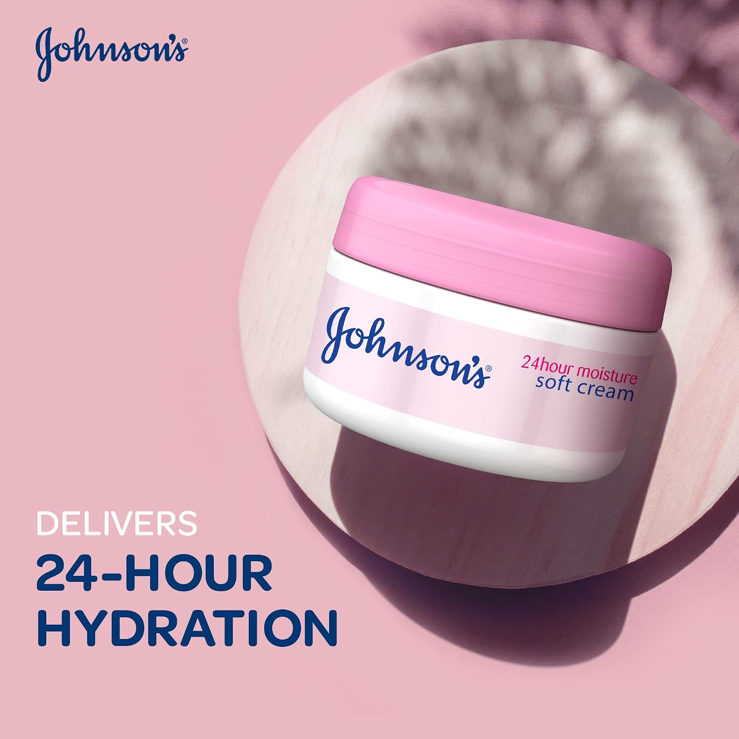Johnson's 24 Hour Moisture Soft Cream, 200ml