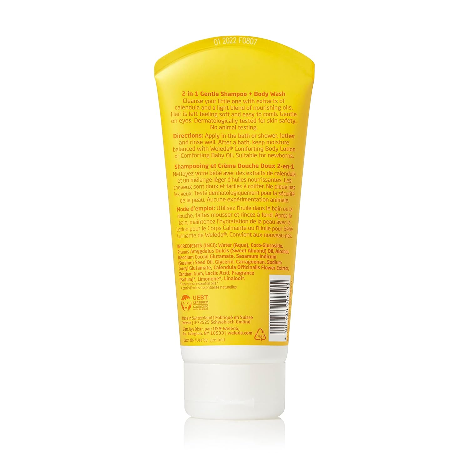 Weleda Calendula Shampoo and Body Wash 6.8-Ounce