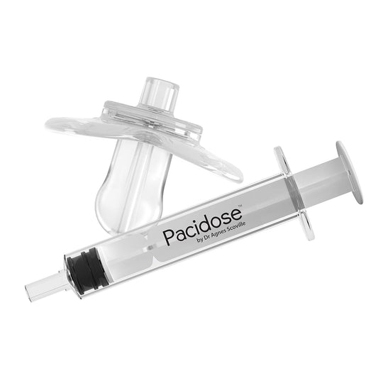 Dr. Brownââ‚¬â„¢s Pacidose Liquid Medicine Dispenser and Dr. Brownââ‚¬â„¢s Nawgum 3-in-1 Silicone Teether for Baby