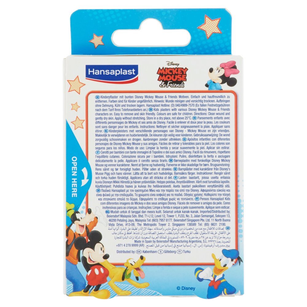 Hansaplast Junior Mickey 20'S