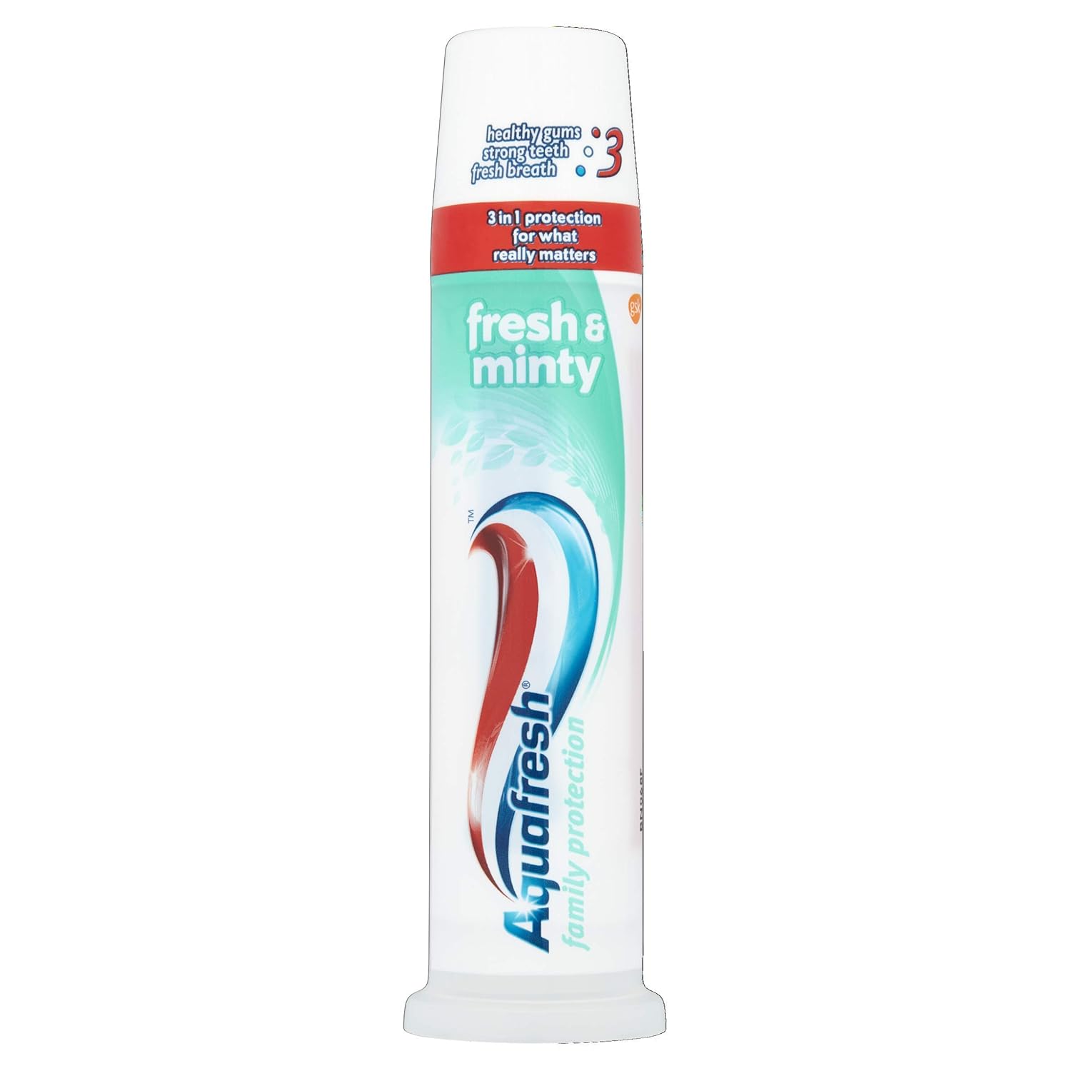 fresh Family Protection Fresh and Minty Toothpaste Pump (100ml)