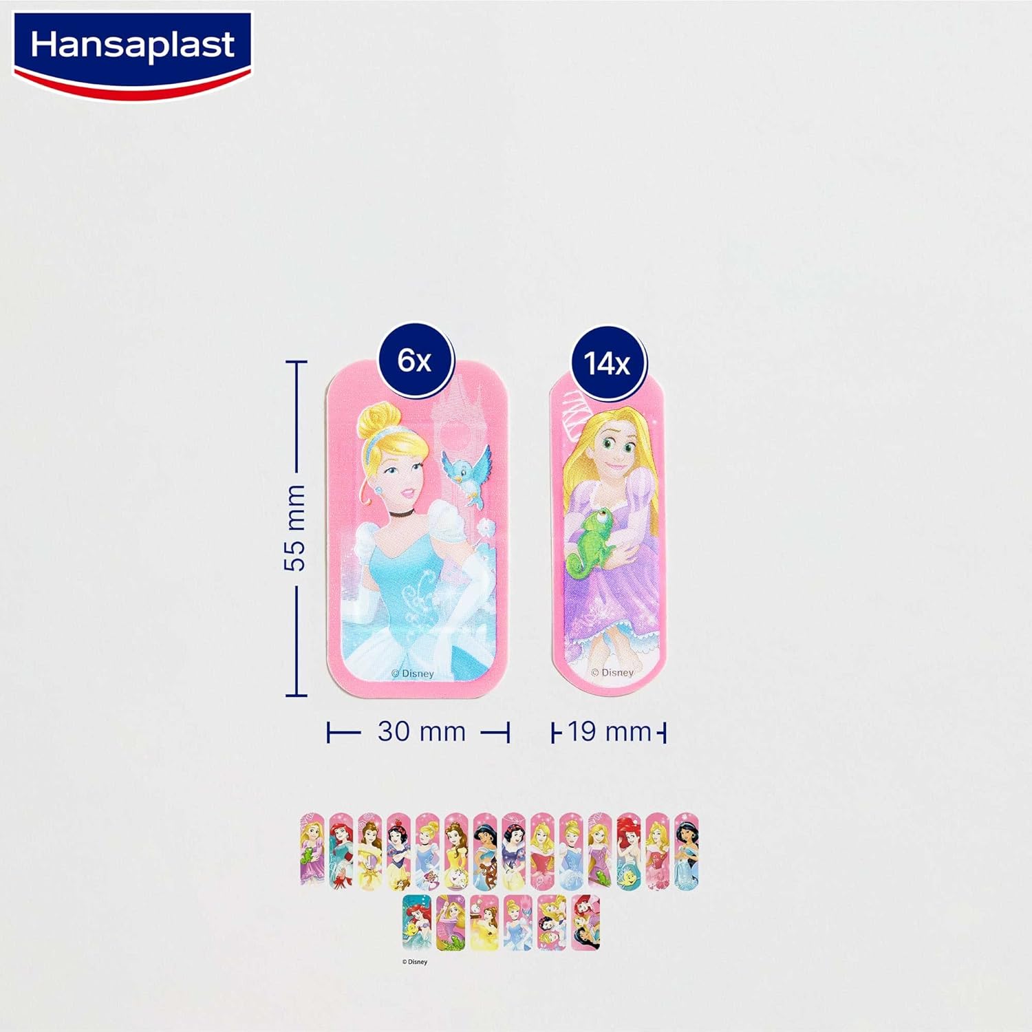 Hansaplast Hansaplast Disney Princess Plasters 20'S