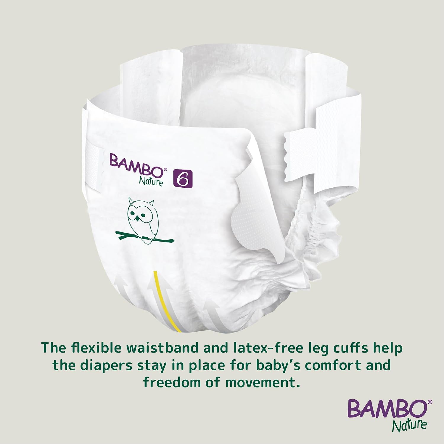 Bambo Nature Premium Baby Tape Diapers for Kids XXL Size (16+ Kgs), Super Absorbent, Breathable, Extra Soft, Dermatologically Tested, Hypoallergenic Toddler Nappies With Wetness Indicator, 20 Count