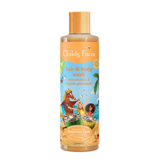 Childs Farm Hair & Body Wash Watermelon Organic Pineapple