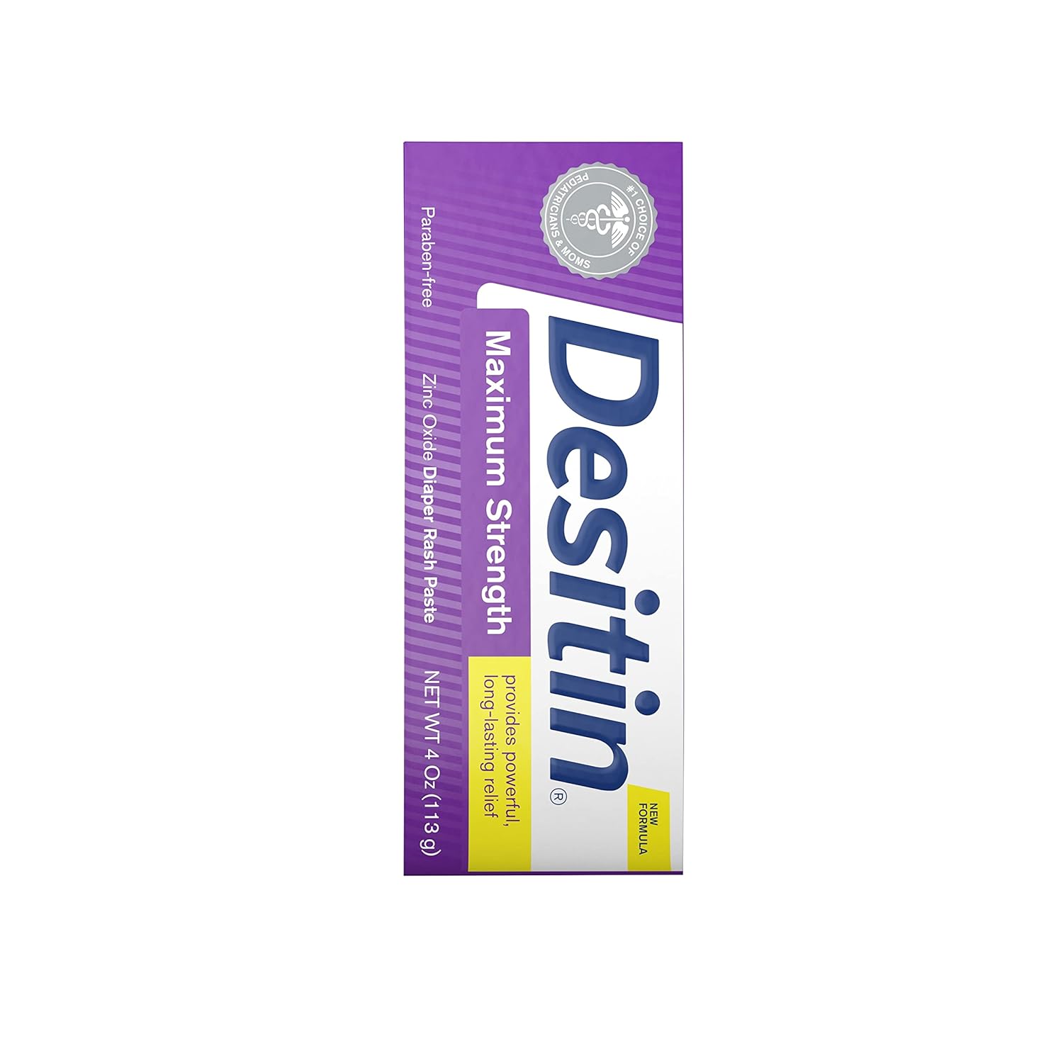 Desitin Baby Diaper Rash Maximum Strength Original Paste, 4 Oz Tube