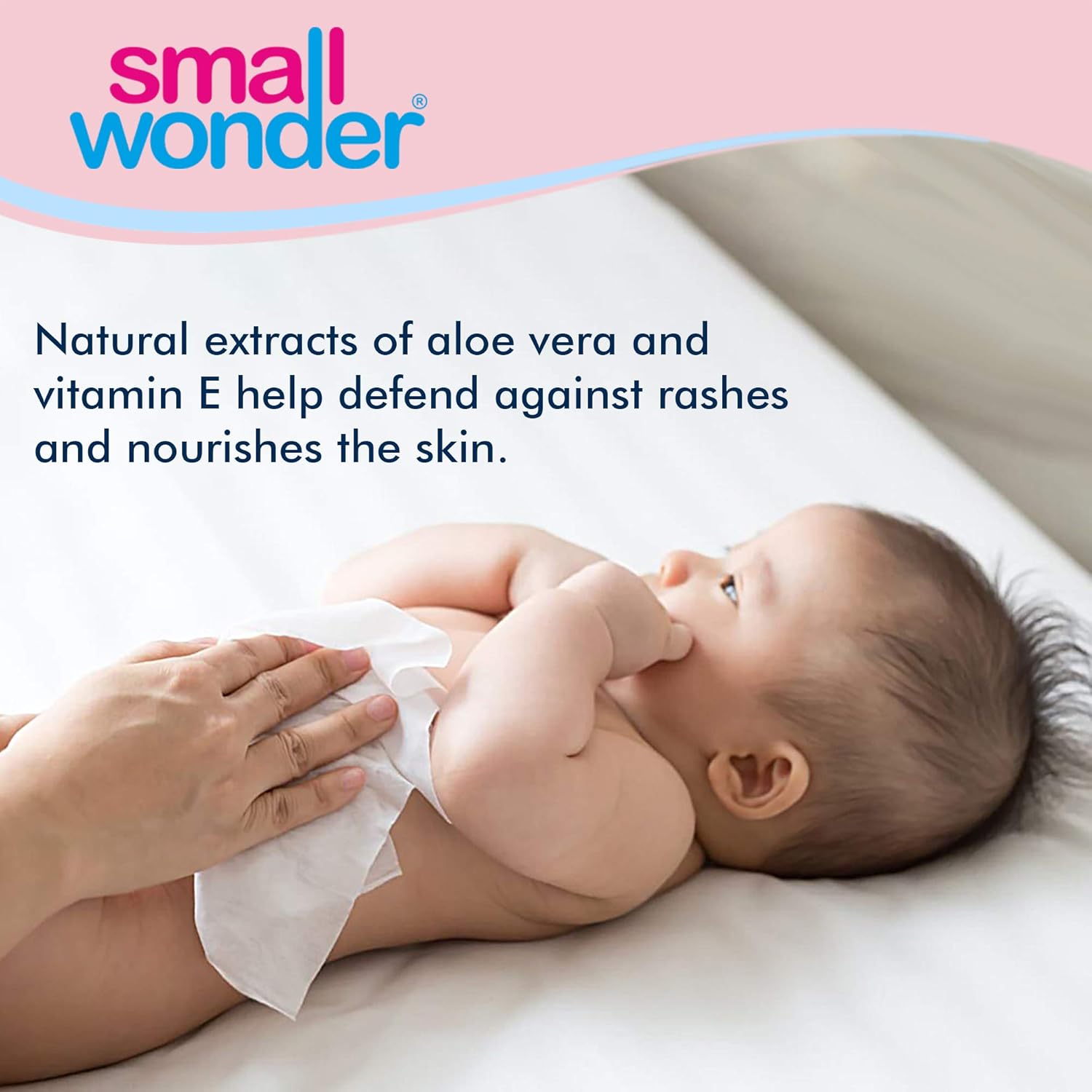 Small Wonder Skin Care Baby Wipes (Pack of 4) - 320 Wipes