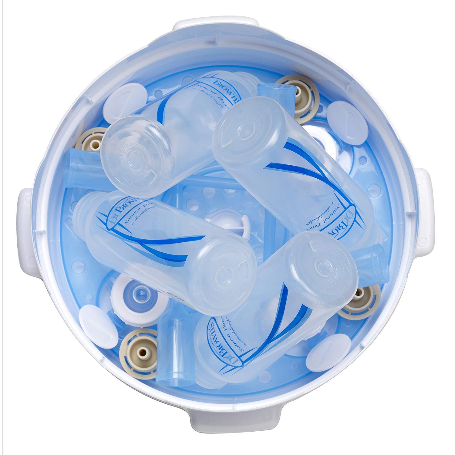 Dr. Brown's Microwave Steam Sterilizer (Pack of 1, White)