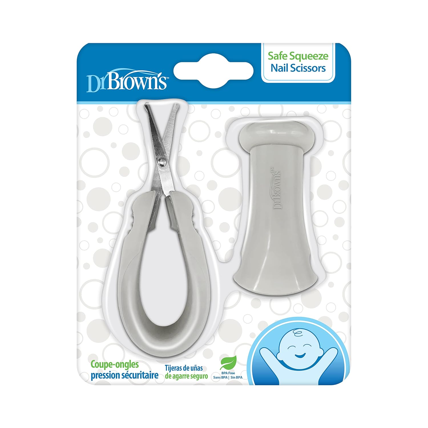 Dr. Brown’s Safe Squeeze Nail Scissors