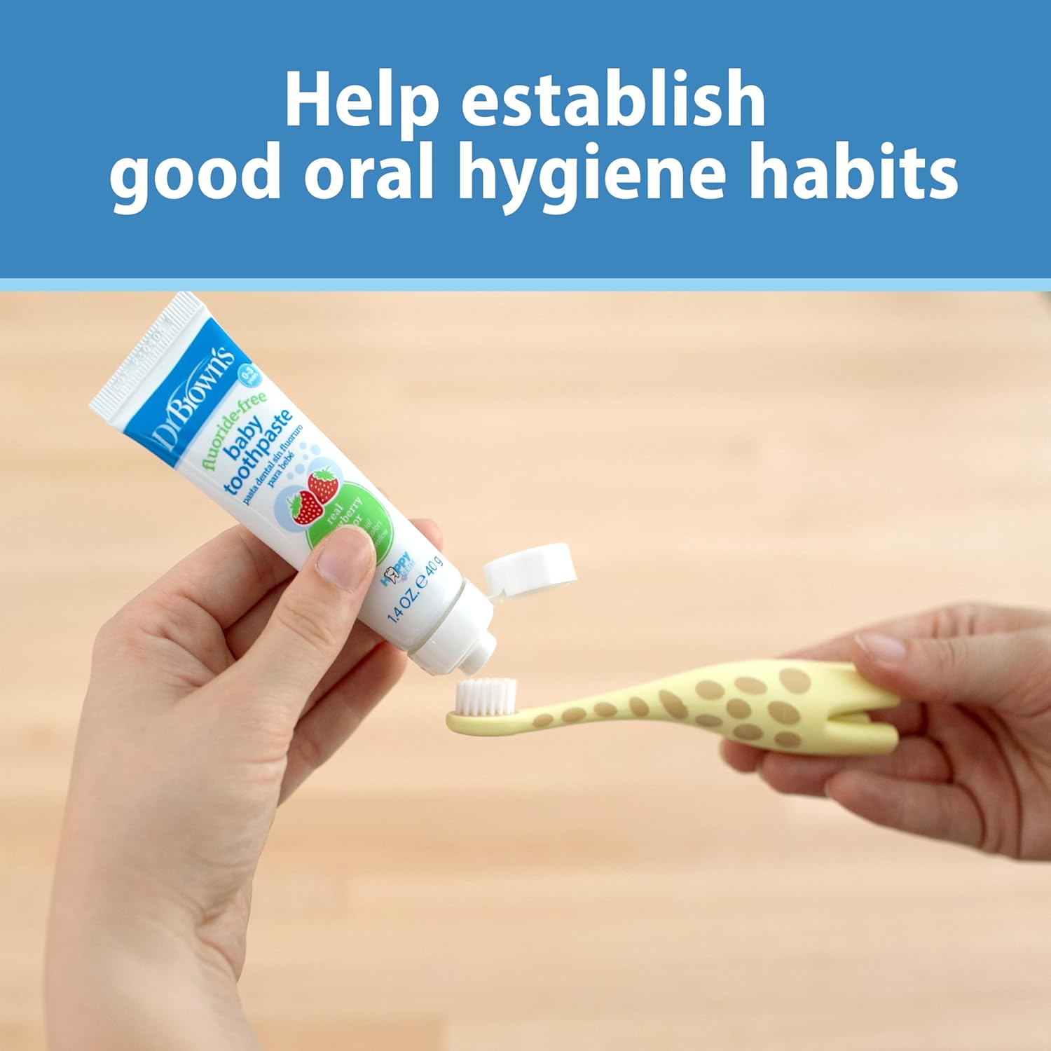 (Toothbrush Set) - Dr. Brown's Infant-to-Toddler Toothbrush Set, HG061-P4