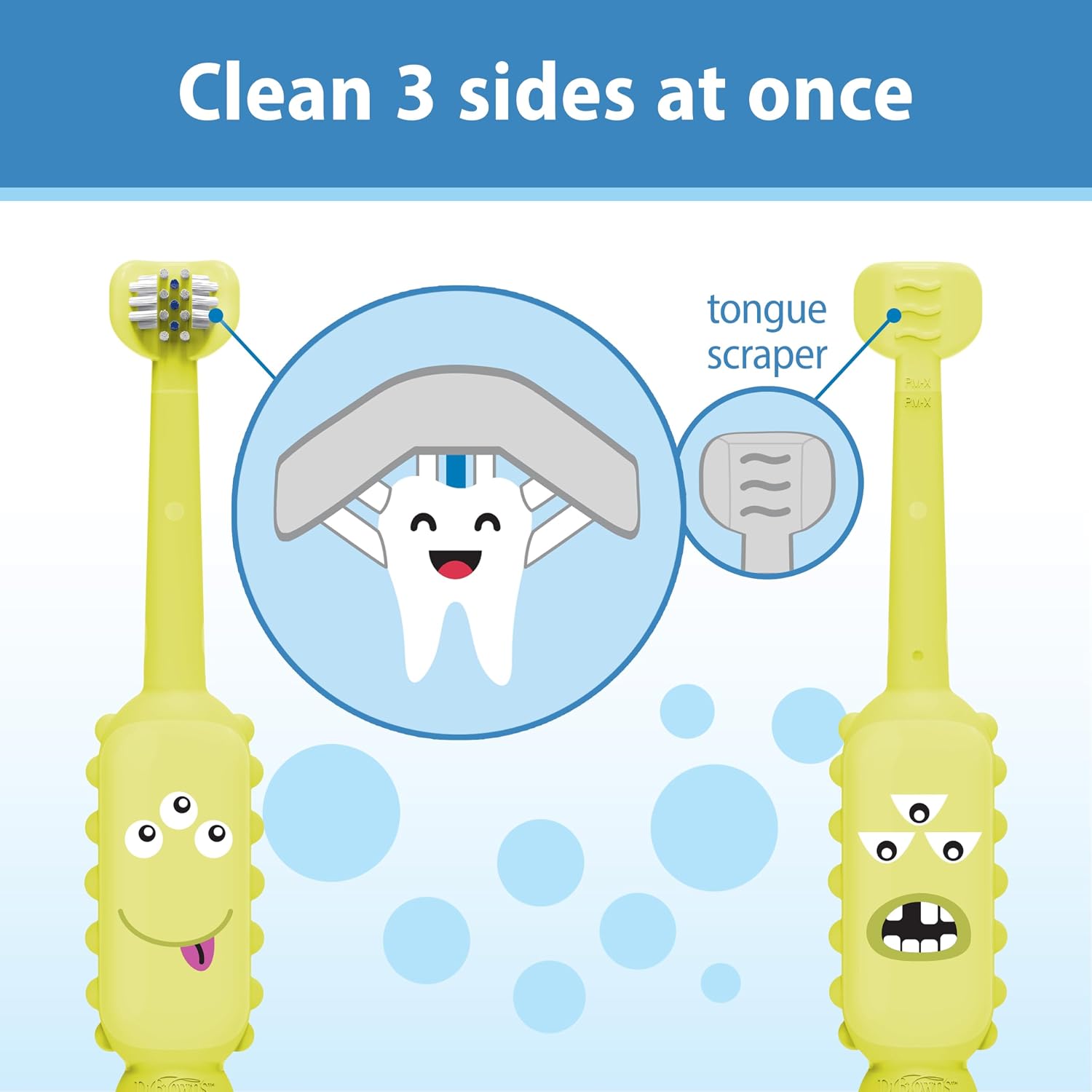 Toothbrush Monster Green
