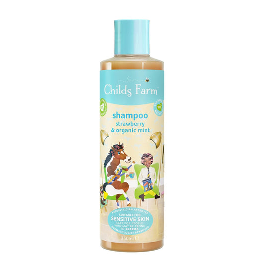 Pack Of 1 : Childs Farm shampoo strawberry & organic mint 250 ml